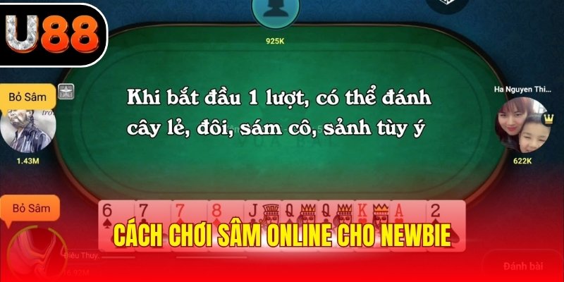 Cách chơi sâm online cho newbie